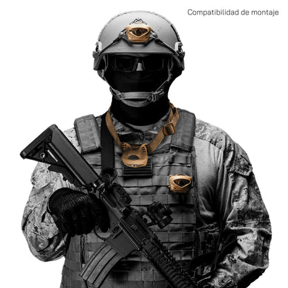 LINTERNA VIZZ TACTICAL BLACK