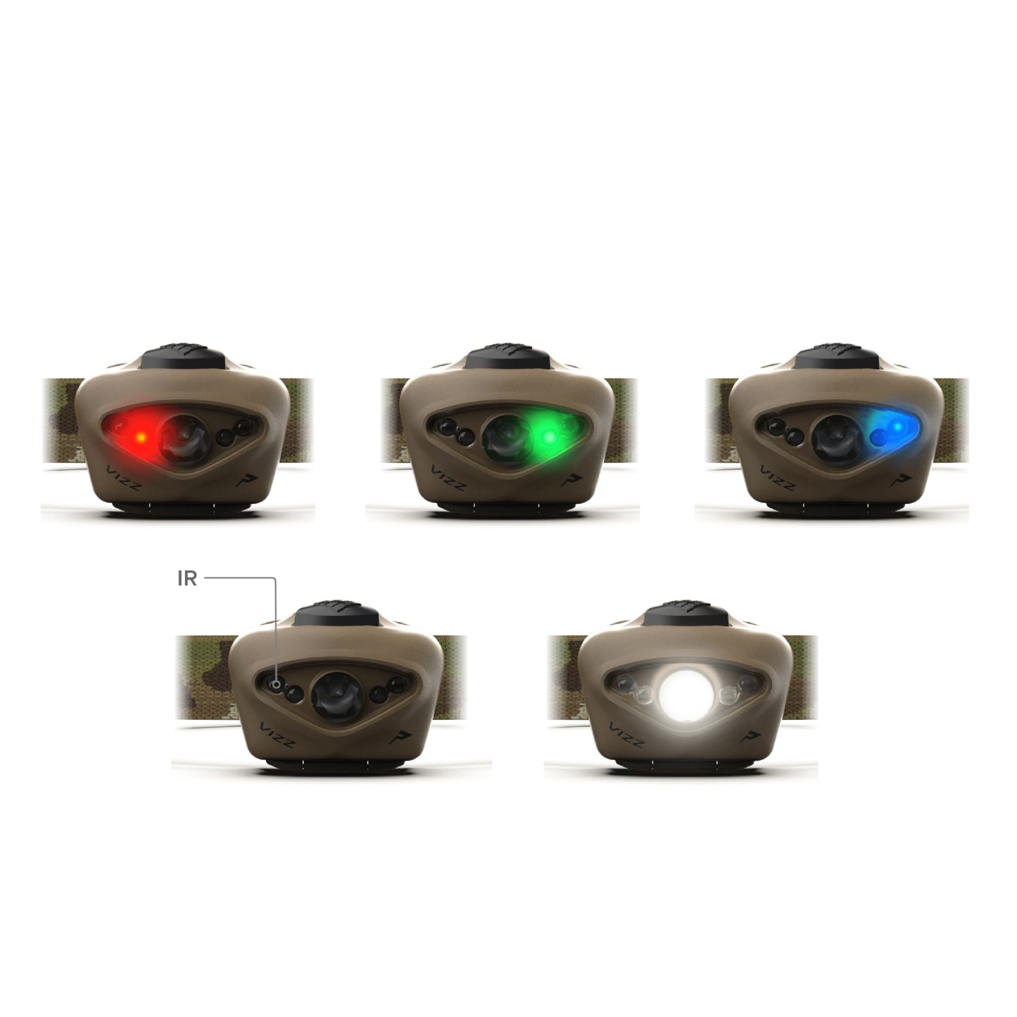 LINTERNA VIZZ TACTICAL MULTICAM