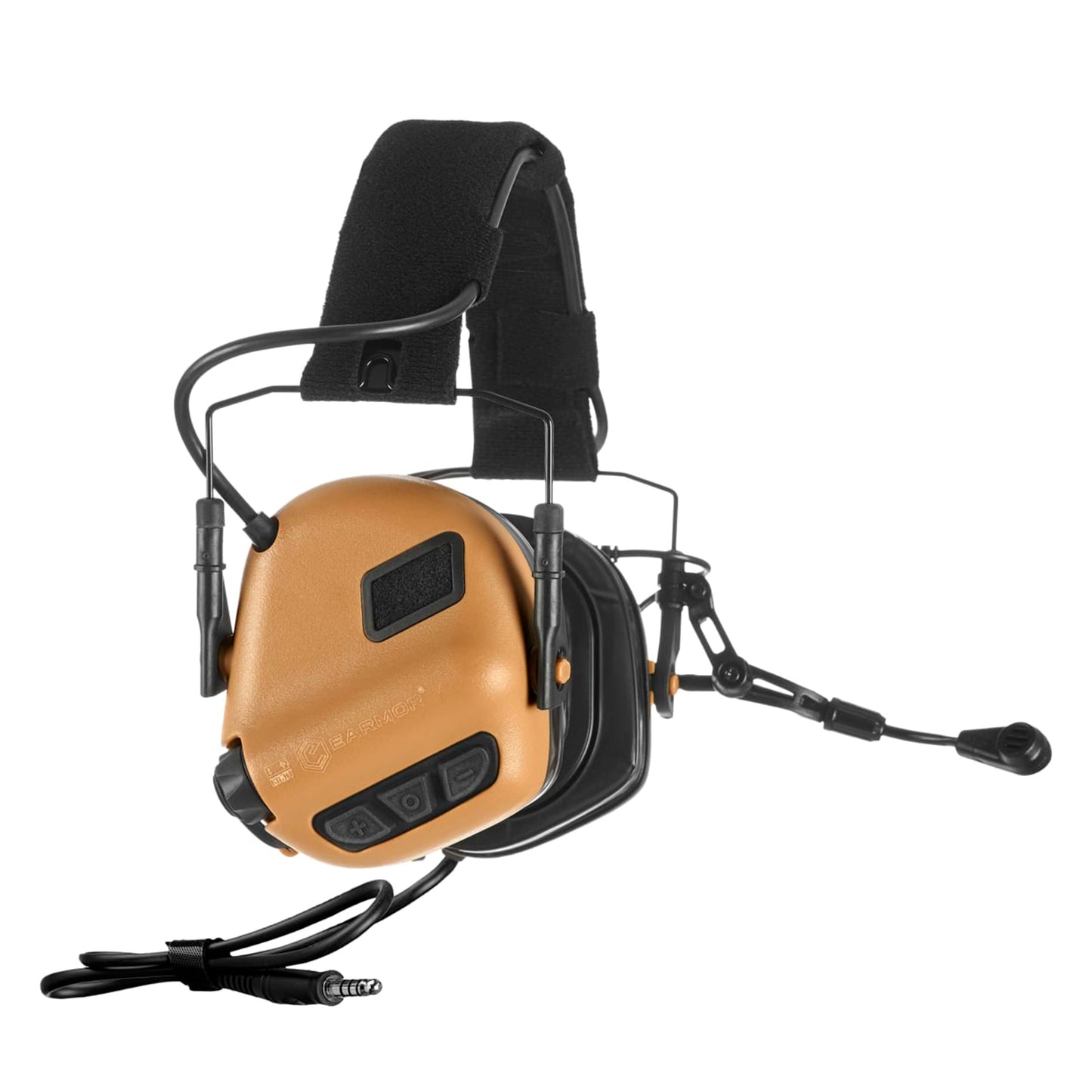 PROTECTOR AUDITIVO M32 PLUS EARMOR COYOTE